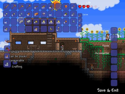 Terraria - Как быстро разбогатеть на торговле стеклотарой