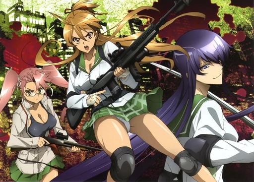 Про кино - Панцу, зомби, рок-н-ролл. Обзор на Highschool of the Dead